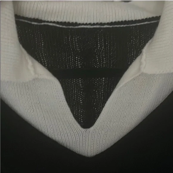 Black and White Women's Sweater - Picture 6 of 8